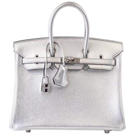 hermes birkin palladium price|hermes birkin silver purses.